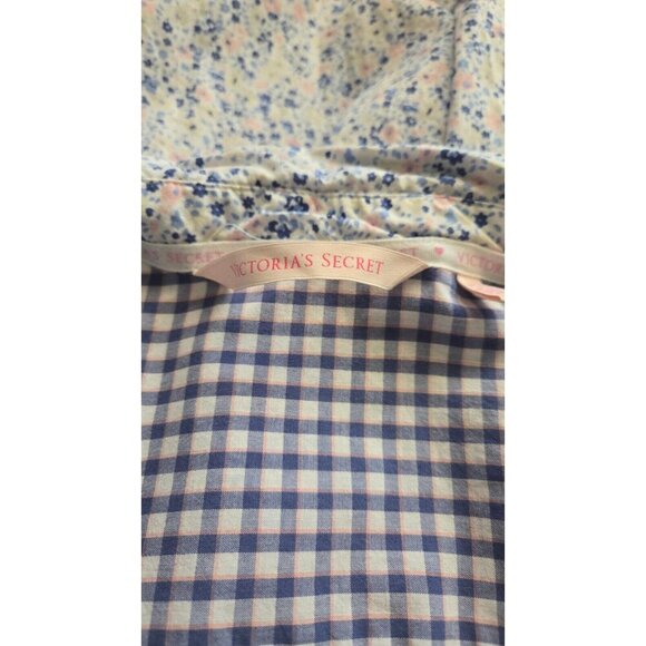 Victoria's Secret floral Sleep Shirt multicolor cotton Women's size S - Picture 6 of 11